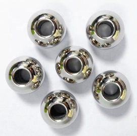 Threaded Steel Ball With Hole Drilled Stainless Copper Aluminum Steel Ball