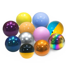Rainbow Hollow Steel Ball 80MM 120MM 100MM For Education High Polished Surface