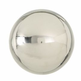 Hollow Stainless Steel Gazing Ball For Gardens 5 1/4 Inch Silver Mirror Globe