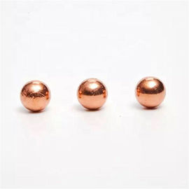 99.9% Pure Brass Round Ball Polished 0.8mm Copper Ball Bearings For Switch