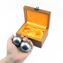 Hand Play Massage Ball Big Solid Metal Ball For Human Health Care 50mm 60mm