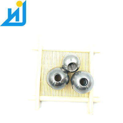 Stainless Steel Threaded Ball Solid Steel Ball With Hole 50mm Metal Sphere M16 Thread Hole