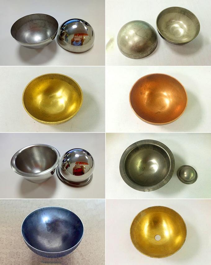 High Polished Hollow Half Sphere Stainless Steel Polish Brushed Surface