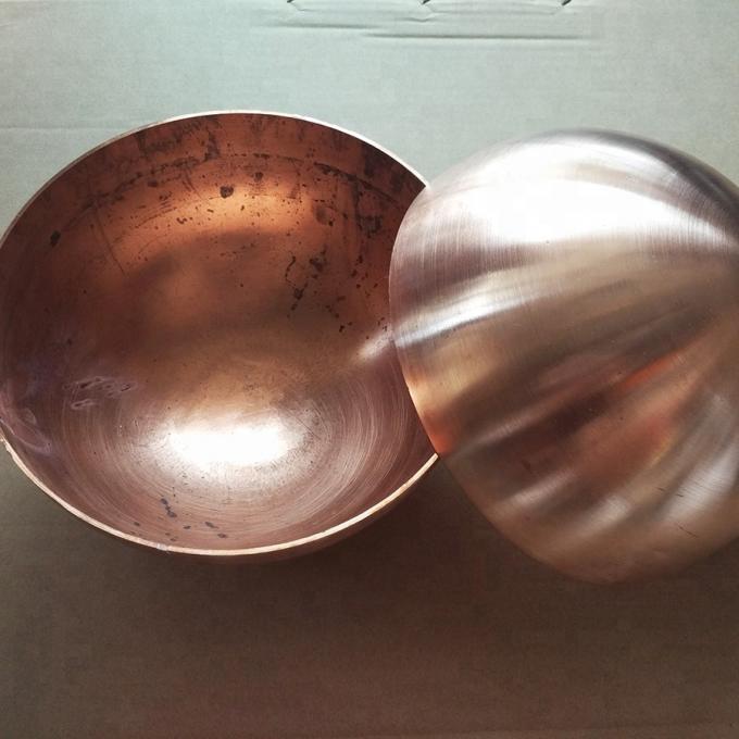 Hollow Copper Half Sphere / 35MM 42MM Sphere Hollow Half Ball Electric Conductivity