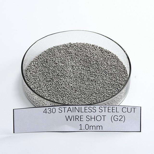 304 430 Stainless Steel Grit , Wire Casting Steel Shot And Grit 0.5mm 1.0mm