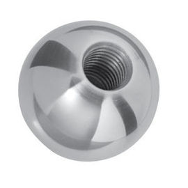 Threaded Steel Ball With Hole Drilled Stainless Copper Aluminum Steel Ball