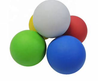 Silicone Rubber Yoga Massage Ball Lacrosse Eco - Friendly High Hardness