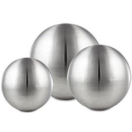 Mirror Polished Hollow Steel Ball Garden Decorative Sphere 2MM Thickness