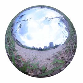 Durable Hollow Steel Ball Stainless Steel Gazing Ball Mirror Globe Shiny Sphere