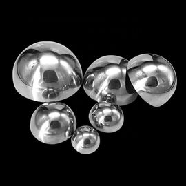 200mm 250mm Stainless Steel Hemisphere , Round Steel Balls Garden Decoration