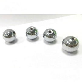 6-10 MM Threaded Stainless Steel Ball With M3 Tapping Hole Plating Painting