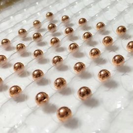 T2 Solid Copper Balls 0.5mm 1.2mm 1.588mm For Electronic Industry Stable
