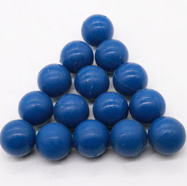 23MM 25MM Silicone High Bounce Balls , Customized Vibrating Sieve Rubber Mini Bouncy Balls
