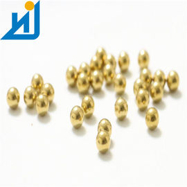 H62 H65 Solid Pure Small Copper Balls For Valves 1/2 Inch 12.7mm Light Weight