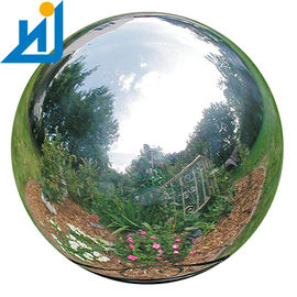 90CM Large Stainless Steel Hollow Spheres Hollow Gazing Blobe For Outdoor Decoration