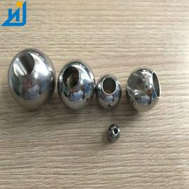 304 Hollow Stainless Steel Ball With Hole Metal Sphere With Thread Hole 38.1mm