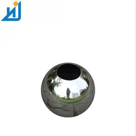 304 Hollow Stainless Steel Ball With Hole Metal Sphere With Thread Hole 38.1mm
