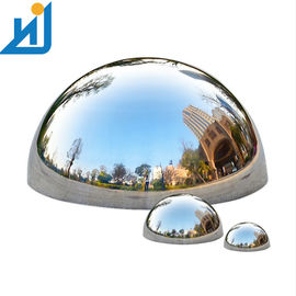 201 304 Stainless Steel Hemisphere Hollow Half Globe Ball 1000mm Polishing