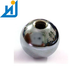 Drilled Solid 40mm AISI 304 Steel Beads Round With 4mm Or 5mm Hole Through