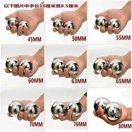 Hand Play Massage Ball Big Solid Metal Ball For Human Health Care 50mm 60mm