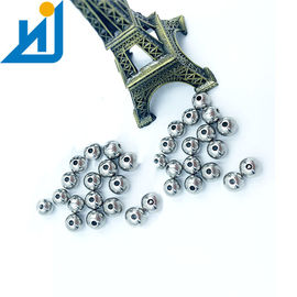 6mm Stainless Steel Ball Bearings With Drilled Hole Solid Steel Balls