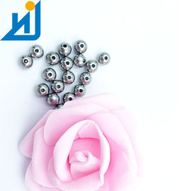 6mm Stainless Steel Ball Bearings With Drilled Hole Solid Steel Balls