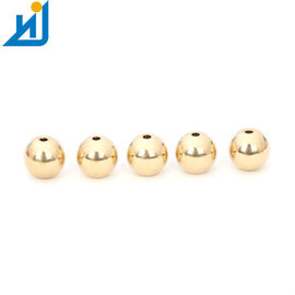 Pure Brass Steel Ball With Hole For Jewelry Threaded Solid Steel Balls