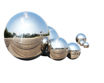 Stainless Garden Sphere Hollow Steel Ball Decoration 2mm 3mm Thickness