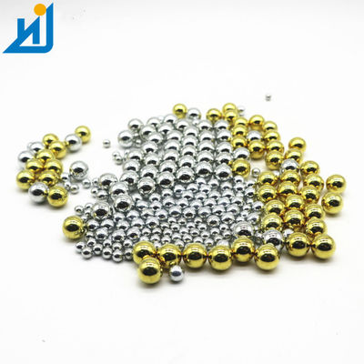 Zinc Nickle Chrome Copper Plated Steel Metal Balls 1mm Stainless Steel Solid Bearing Ball