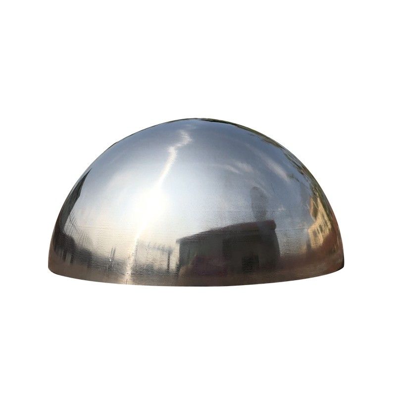 High Polished Hollow Half Sphere Stainless Steel Polish Brushed Surface