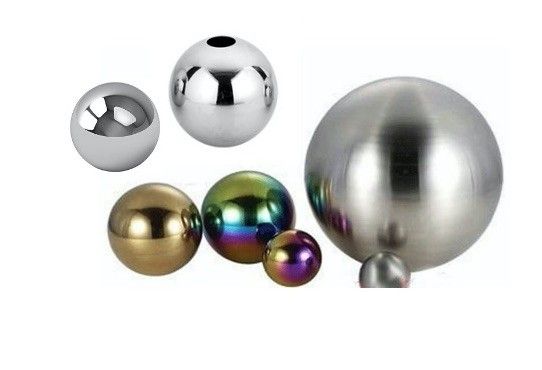 Mirror Polished Hollow Steel Ball Garden Decorative Sphere 2MM Thickness