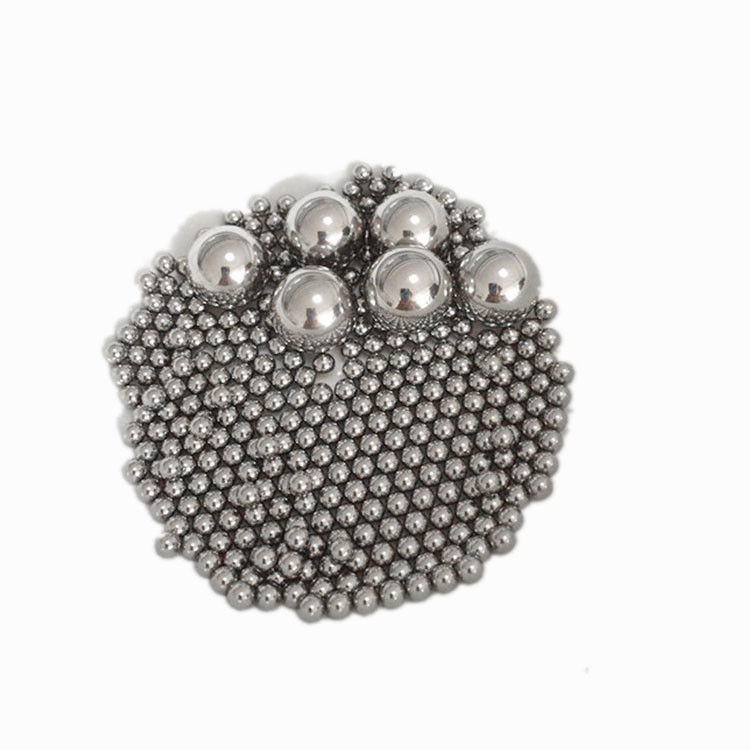 3.969MM Round Steel Balls , Solid Metal Ball G10-G100 Aisi52100 100cr6 Recirculating