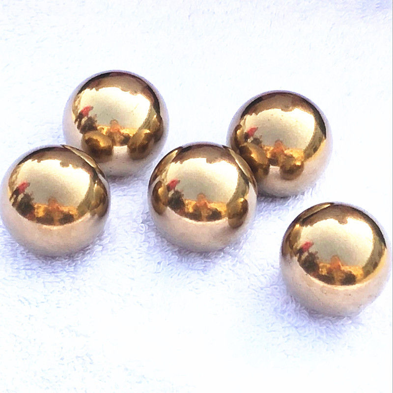 C1000 Solid Copper Balls Heavy 22MM 25MM 18.95MM For Valves Electric Conductivity