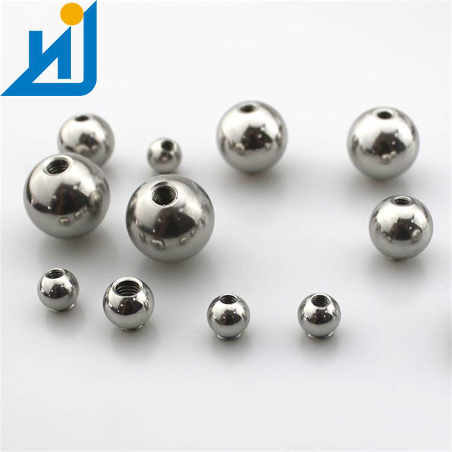 OEM Solid Drilled /Threaded Metal Steel Ball with Hole Drilled Balls M8 M10