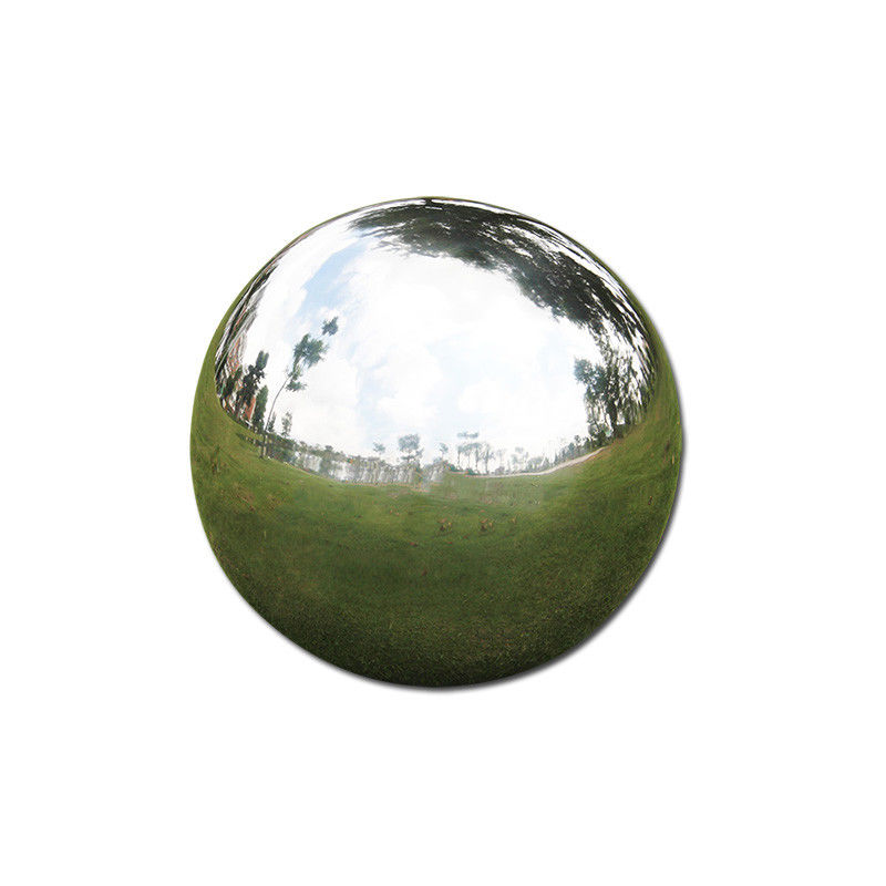 Decorative Mirror Finish Sculpture Ball Steel Hollow Ball Sphere