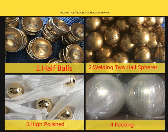 Pure Copper Sphere 150mm Hollow Brass Steel Ball 120mm H62 H65