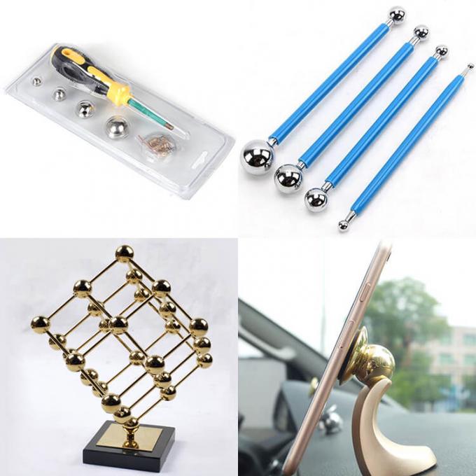 3mm 50mm Drilled Steel Ball Threaded Metal Balls M2 M4 M10 M6