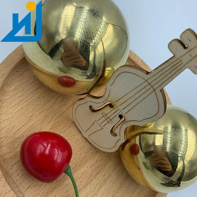 Polished Hollow Brass Ball Hollow Spheres 50mm 60mm 80mm 90mm 100mm 120mm